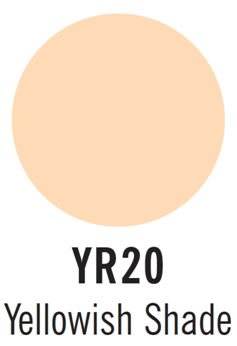 copic marker color yellowish shade yr20